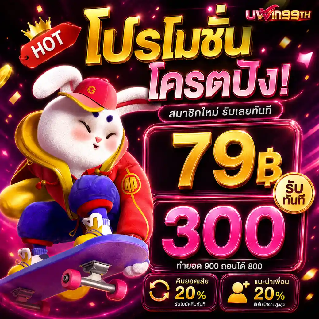 UWIN99TH เว็บสล็อตเจ้าใหญ่ ใจป๋าแจกหนัก หมุนสนุกทำเงินได้จริง